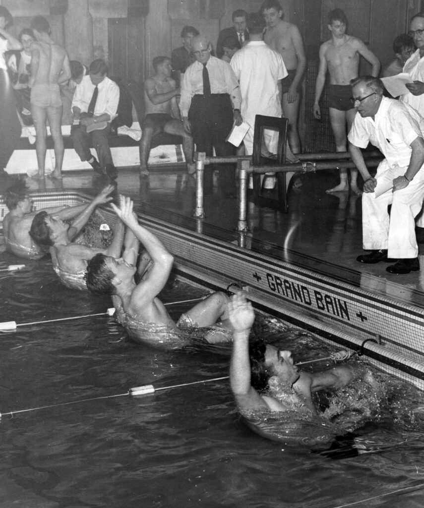 Compétition masculine, 1956.