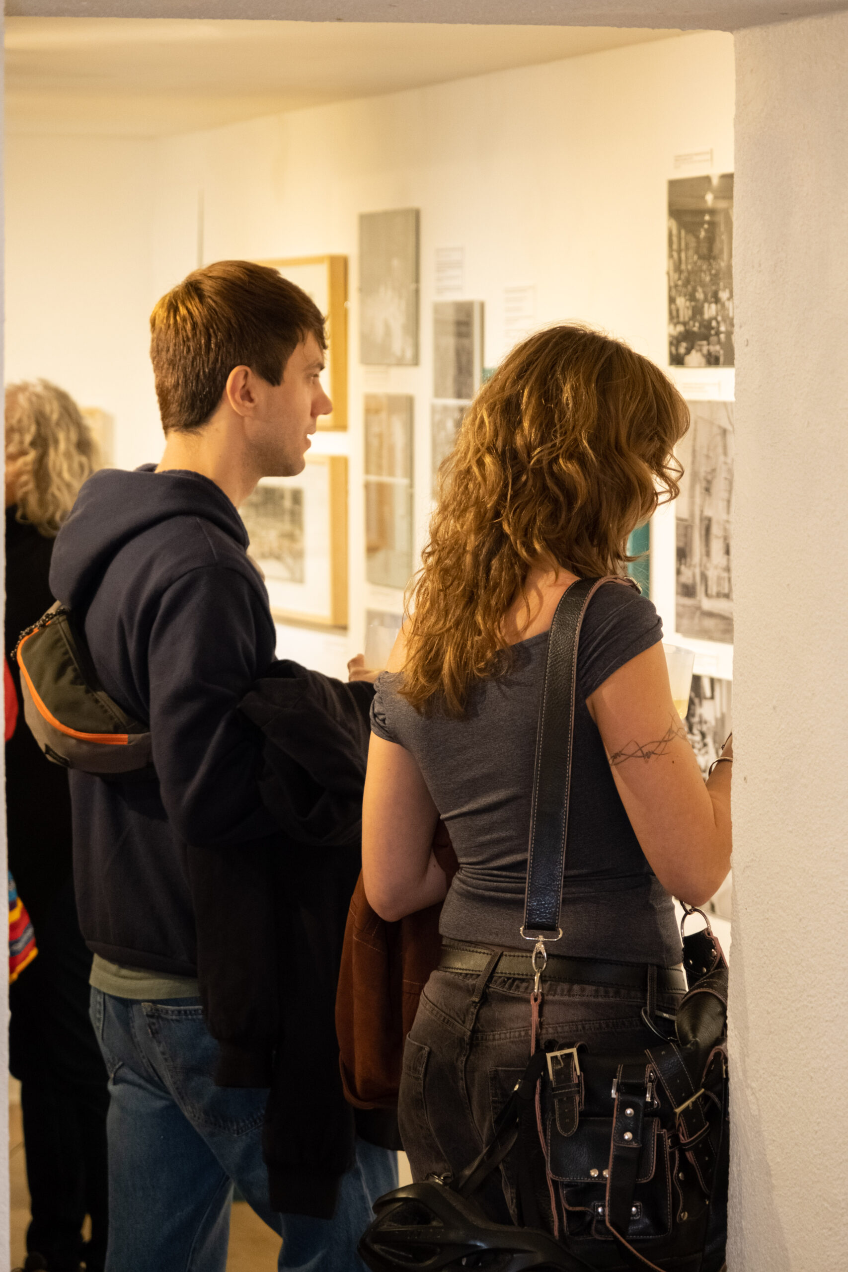 Vernissage de l'exposition Carrefours et culture, 2025.