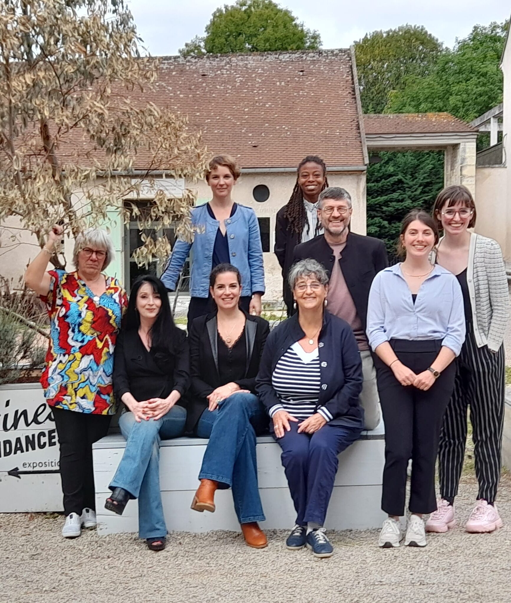 Équipes de l’Écomusée du Grand-Orly Seine Bièvre et de l’Écomusée du fier monde, mardi 19 septembre 2023.
