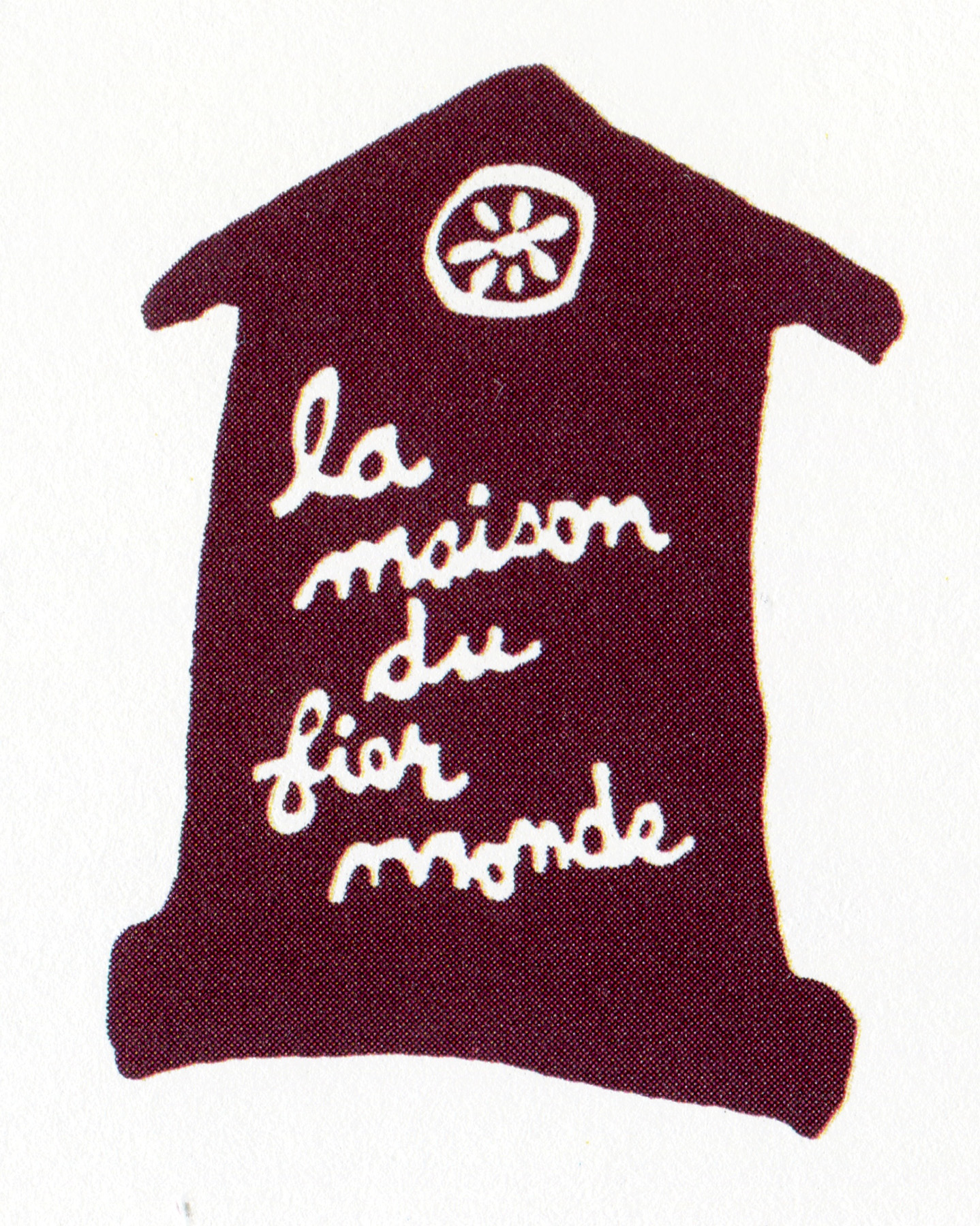 Premier logo de La Maison du fier monde.