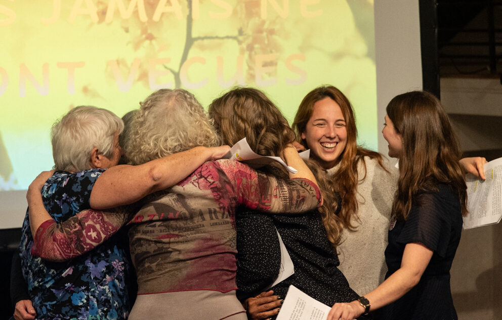 Soirée du vernissage de l'exposition Bâtisseuses : 50 ans d'engagement des femmes du Centre-Sud