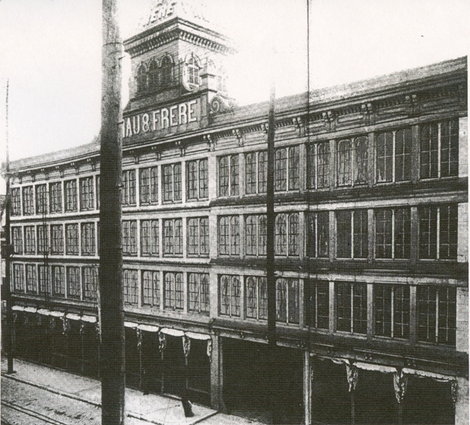Usine Viau & Frère, rue Notre-Dame, vers 1900.